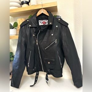 Leather Biker Jacket